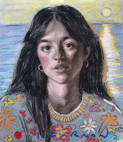 LA CHICA DEL MAR - DIBUJO