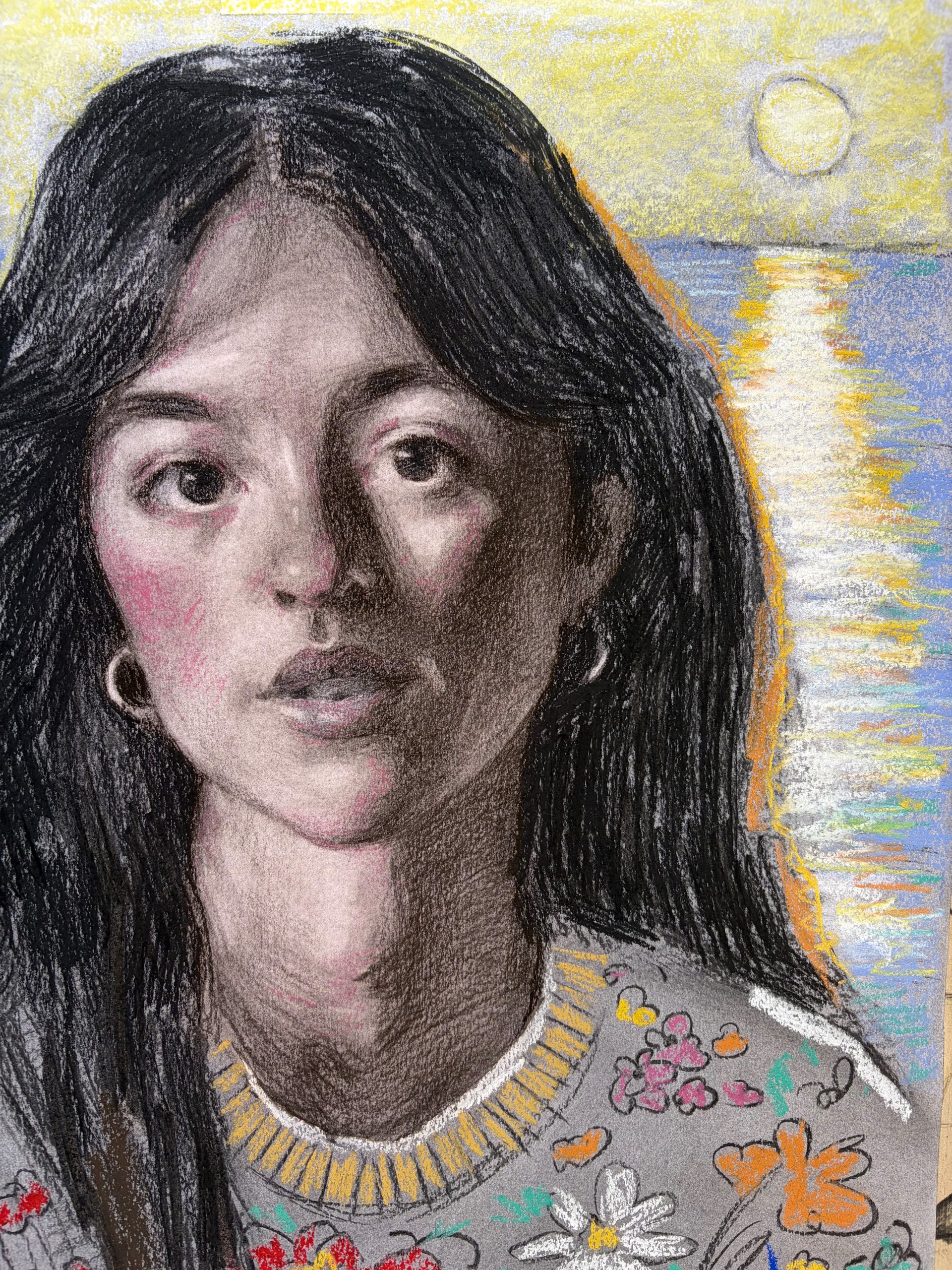 LA CHICA DEL MAR - DIBUJO - Imagen 2